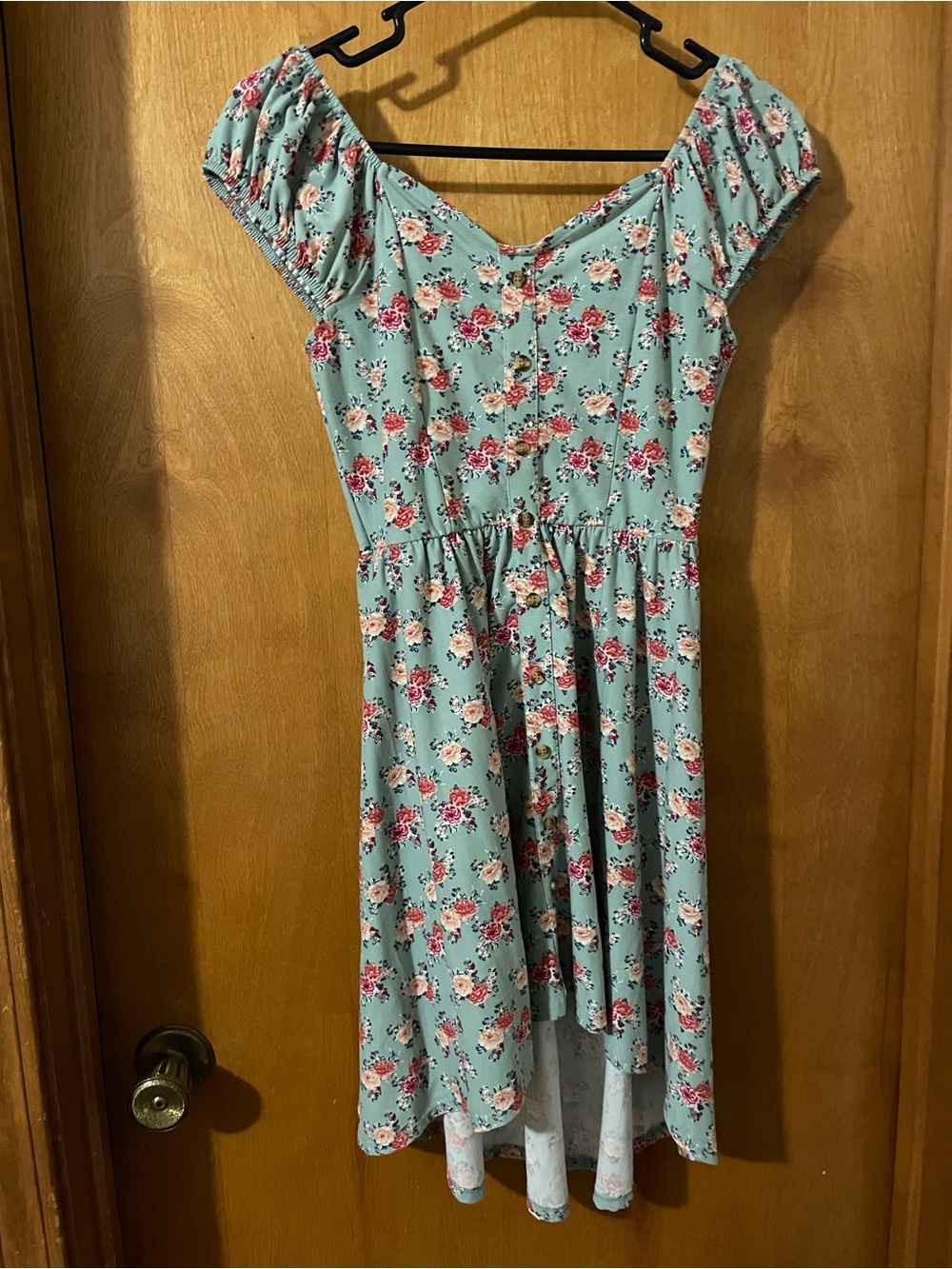 No Boundaries Mint Floral Midi Dress